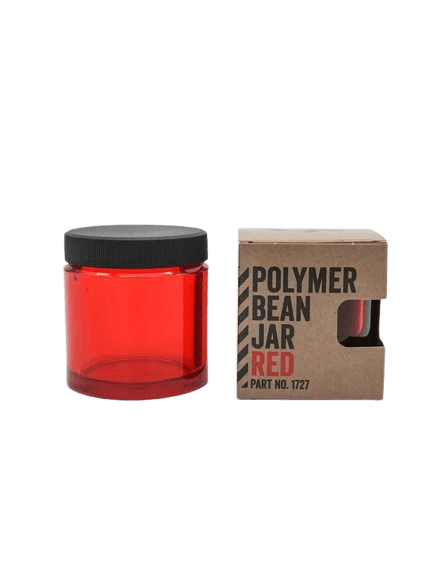 Comandante Polymer Bean Jar + Lid, Red
