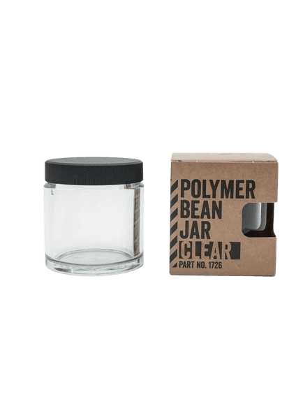 Comandante Polymer Bean Jar + Lid, Clear
