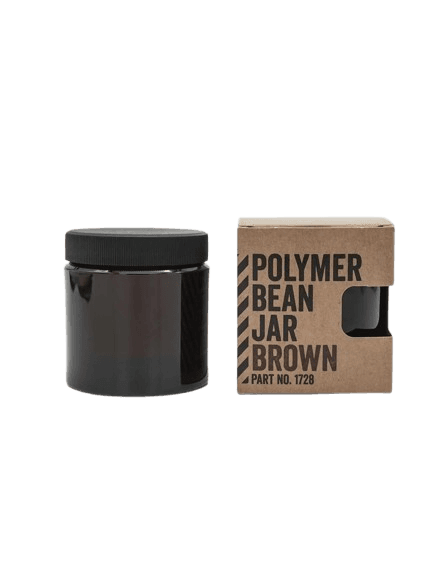 Comandante Polymer Bean Jar + Lid, Brown